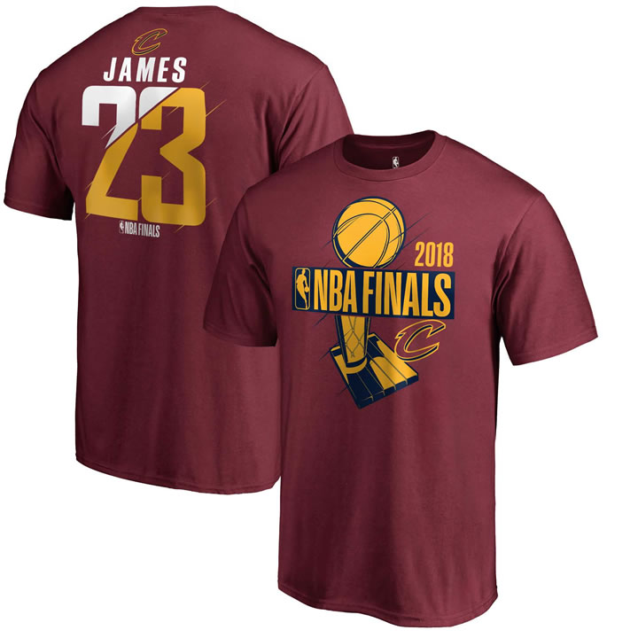 Cleveland Cavaliers LeBron James Fanatics Branded 2018 NBA Finals Bound Player Name & Number T-Shirt Burgundy,We sell and wholesale Cleveland Cavaliers LeBron James Fanatics Branded 2018 NBA Finals Bound Player Name & Number T-Shirt Burgundy on line form chian!
